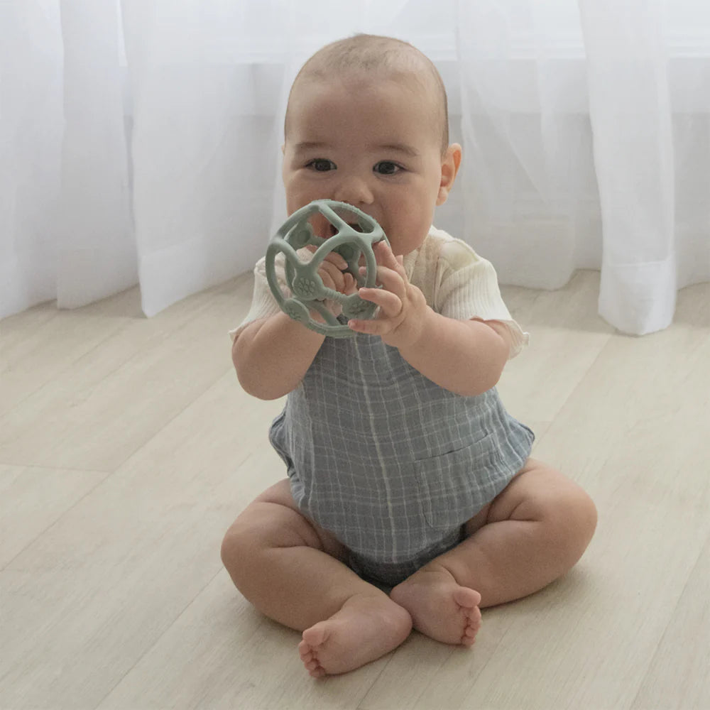 Silicone Teething Ball - Sage