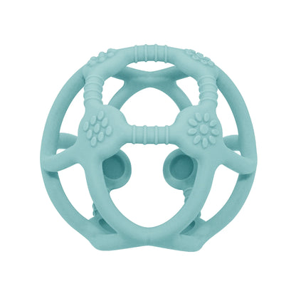 Silicone Teething Ball - Pastel Blue