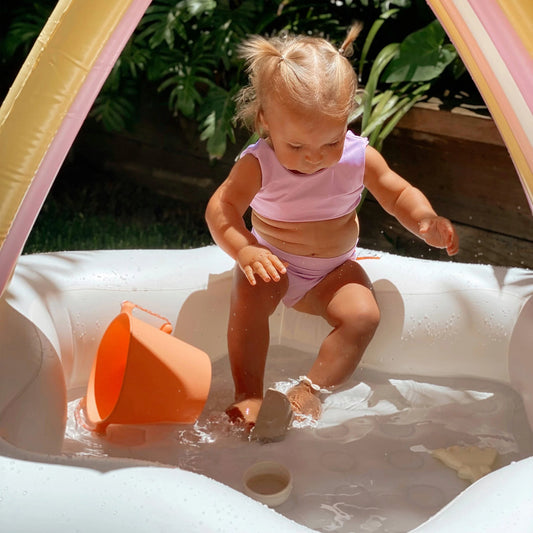 Kids Inflatable Pool - Princess Swan