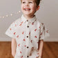 Mistletoe Collared Christmas Shirt