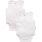 Singlet Bodysuit 2pk - Pale Pink