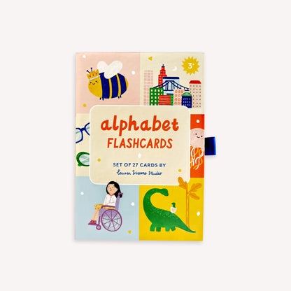 A-Z Illustrated Alphabet Flashcards