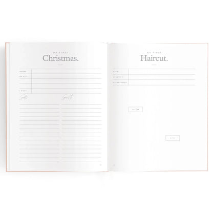 Baby Journal 3rd Edition - Rose