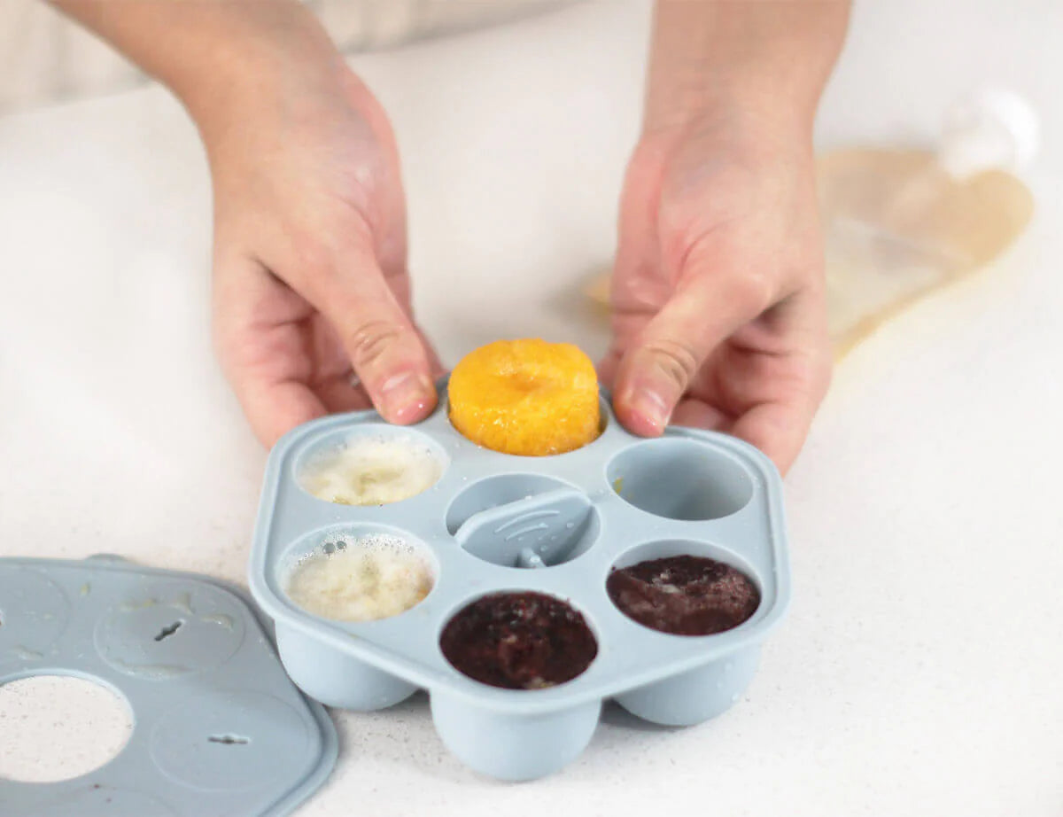 Baby Food & Icy Pole Freezer Tray - Duck Egg