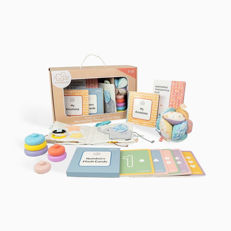 Playground Plus Box 3 - Nurturing, Thought & Play 7-9m