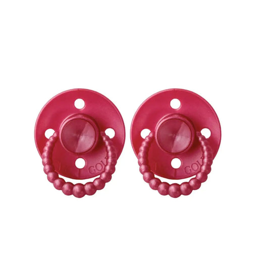 CMC Gold Dummies 2pk - Ruby Pearl