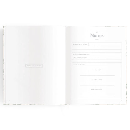 Baby Journal - Cypress