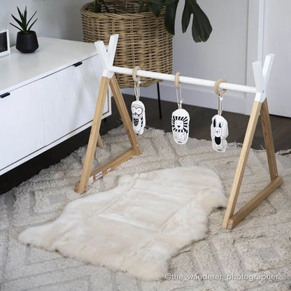 Natural Wool Baby Rug