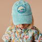 Dino Valley Denim Cap Turquoise