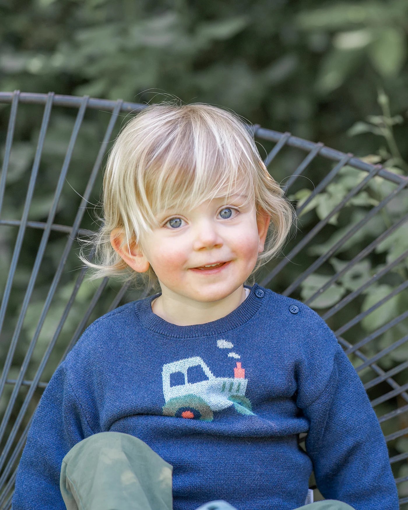 Organic Pullover Jumper Mystical - Tiny Tractors