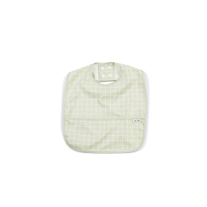 Sleeveless Bib - Sage Check