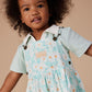 Tully Pinafore Dress - Daisy Delight