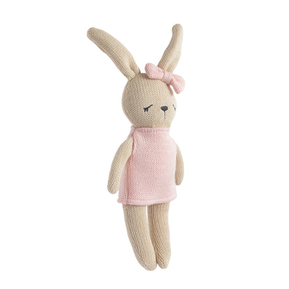 Knitted Cotton Toy - Bella the Bunny