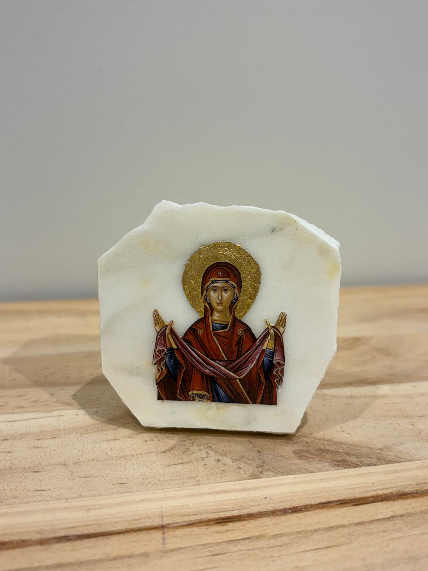 Protection of the Theotokos - Mini Marble