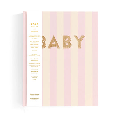 Baby Journal - Petal Stripe