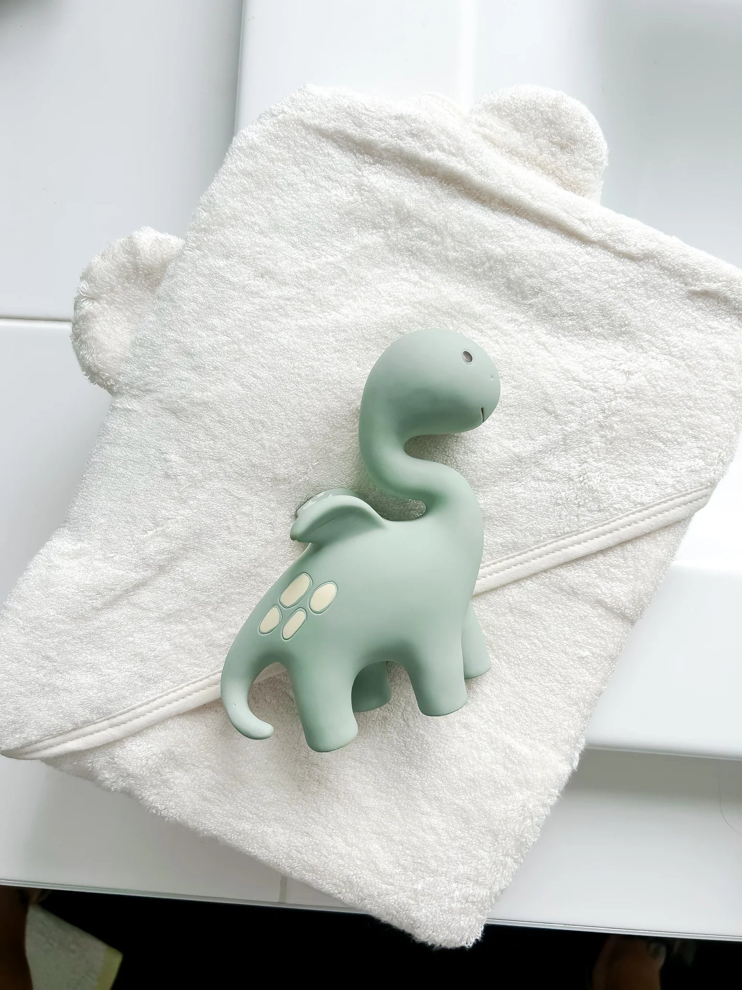 Diplo the Dino-Dragon Rubber Teether - Sage