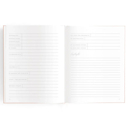 Baby Journal 3rd Edition - Rose