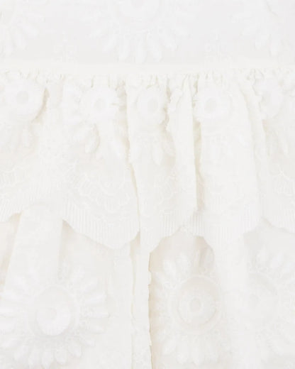 Tiered Broidery Dress 000-2Y