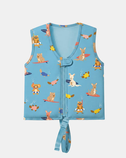 Swim Float Vest Pirate Beach Buddies UPF 50+