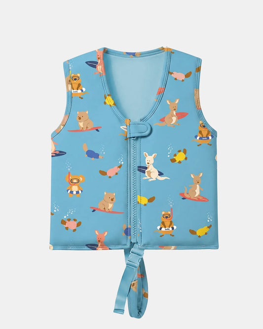 Swim Float Vest Pirate Beach Buddies UPF 50+