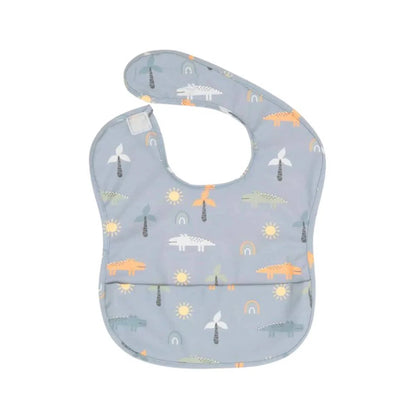 Recycled Pouch Bib - Crocodile