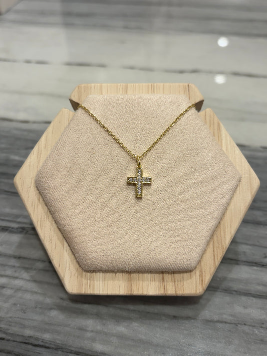 Celestial Faith Cross Necklace