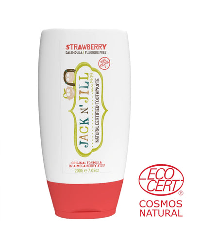 Mega Strawberry Natural Toothpaste 200g