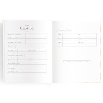Baby Journal - Daisy Grid
