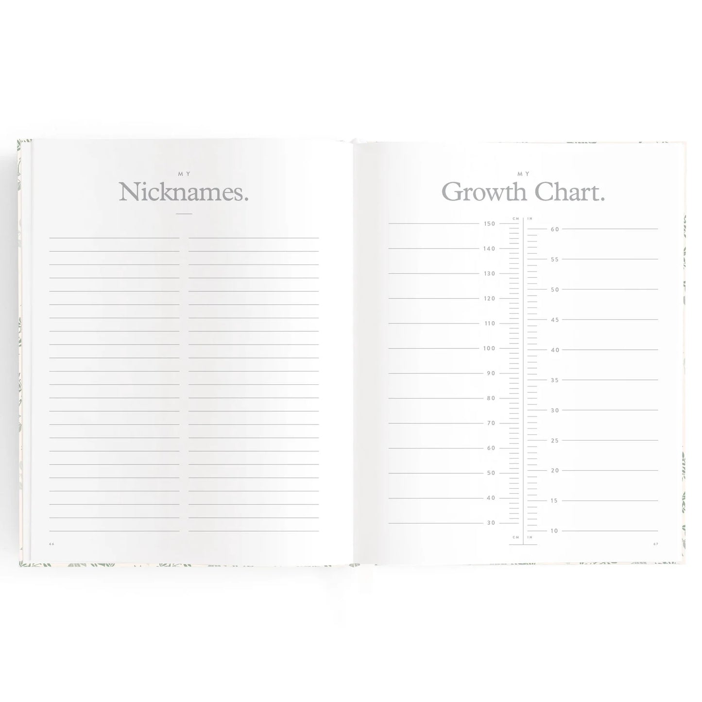 Baby Journal 3rd Edition - Cypress