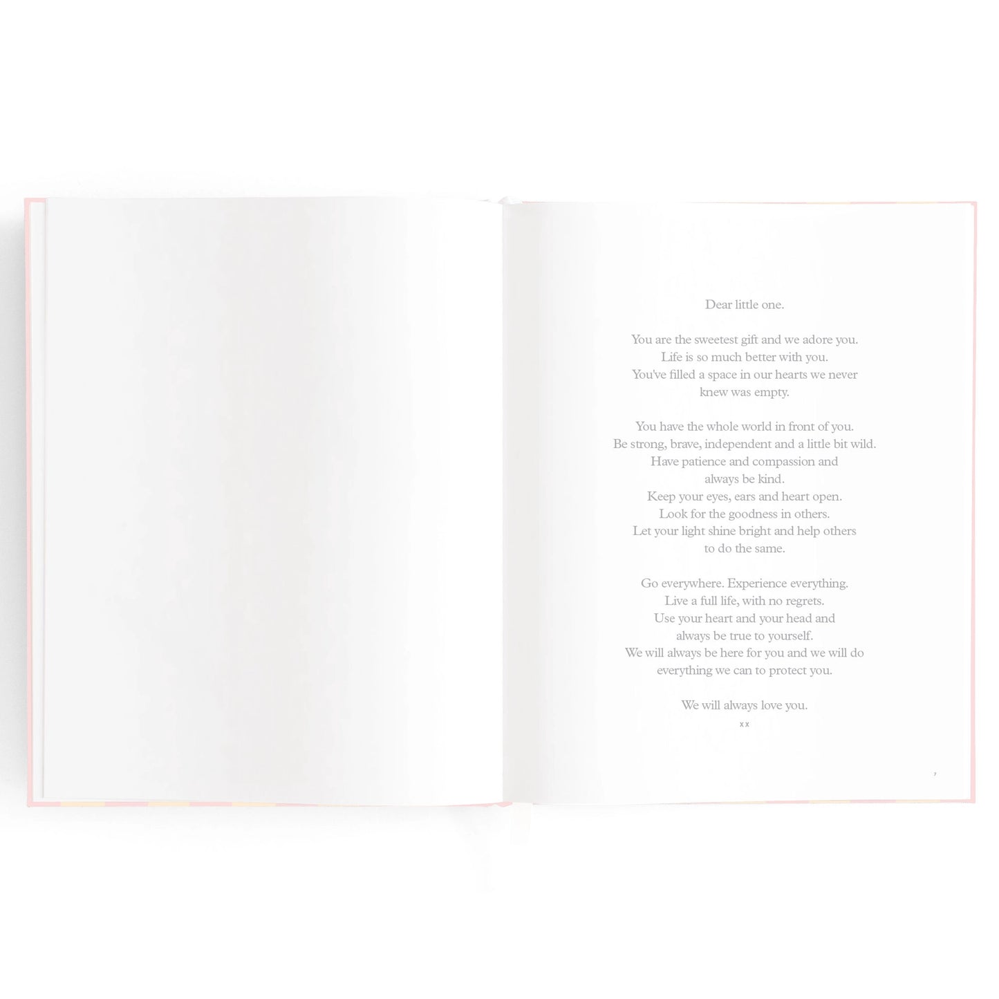 Baby Journal - Petal Stripe