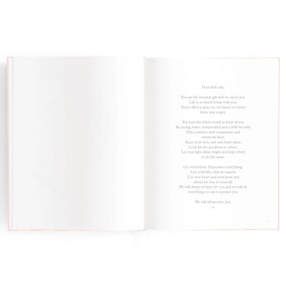 Baby Journal - Petal Stripe