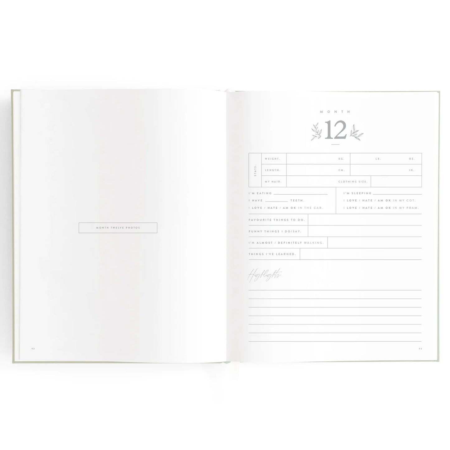 Baby Journal 3rd Edition - Blue Ducks