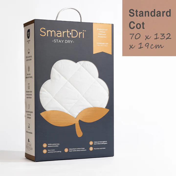 Waterproof Mattress Protector - Standard Cot