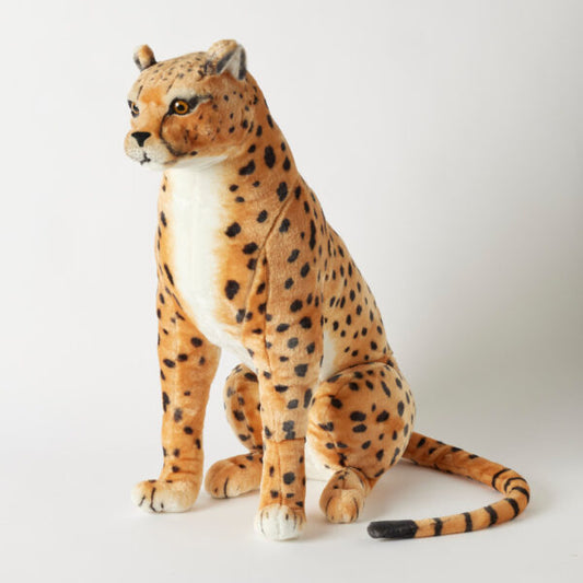 Large Sitting Cheetah