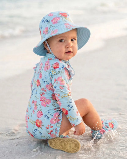 Swim Water Shoes Twinkle Aqua Garden UPF 50+