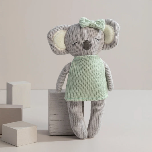 Knitted Cotton Toy - Kimmy the Koala