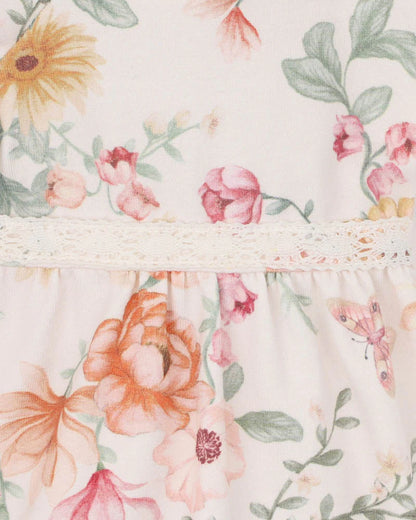 Emmy Print Organic Dress