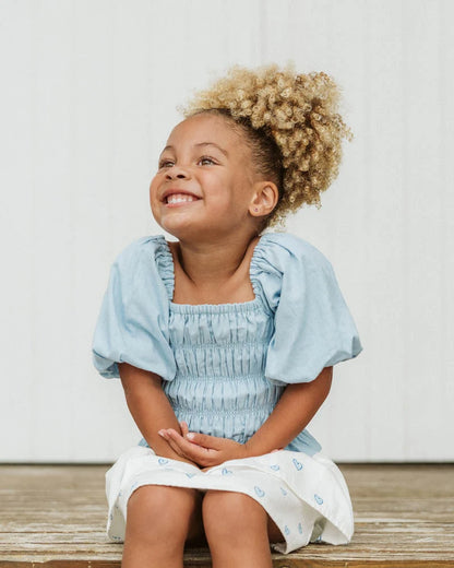 Piccolina Shirred Balloon Top 0-5Y