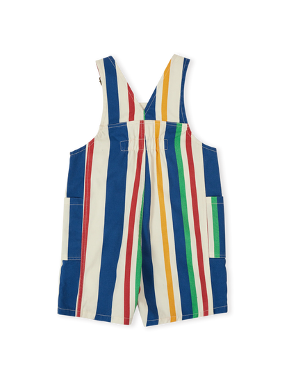 James Denim Pocket Overalls - 90’s Bold Stripe