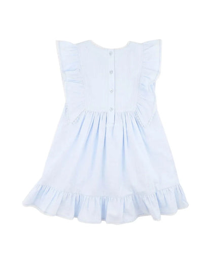 Poppy Embroidered Yoke Dress 3Y-5Y