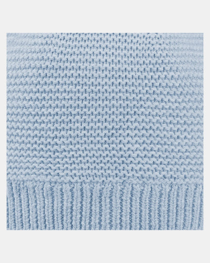Organic Beanie Snowflake - Bluebell