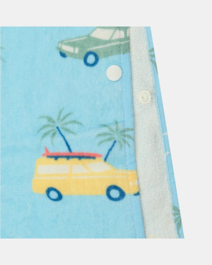Hooded Towel - Swell Seekers Sky