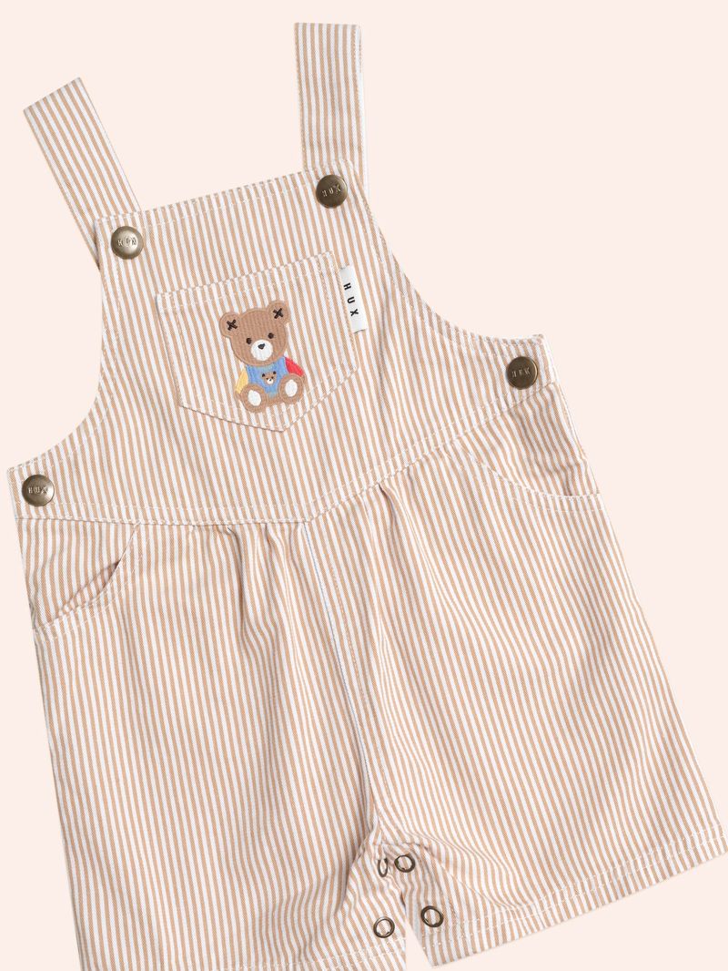 Sandbox Stripe Short Overalls