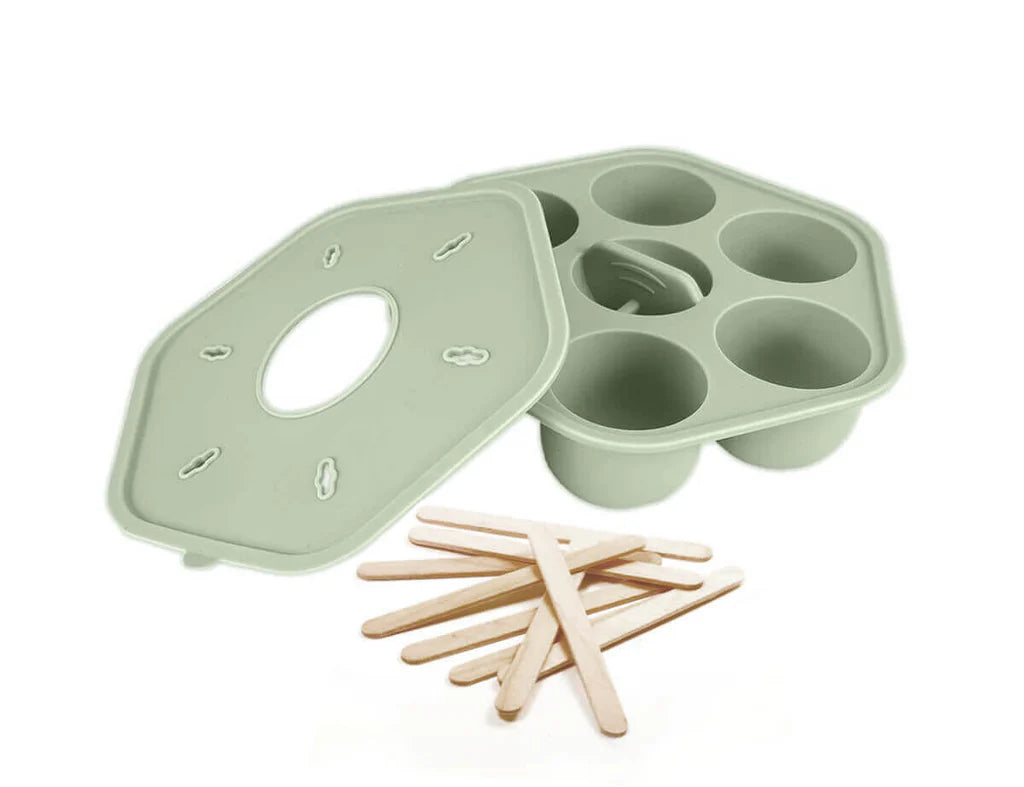 Baby Food & Icy Pole Freezer Tray - Sage