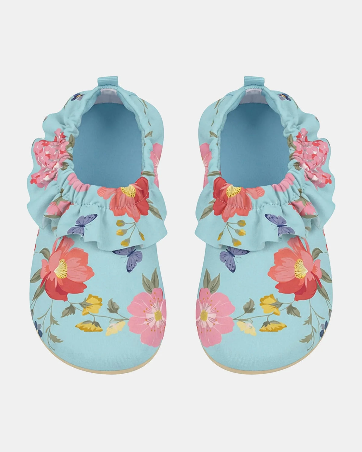 Swim Water Shoes Twinkle Aqua Garden UPF 50+