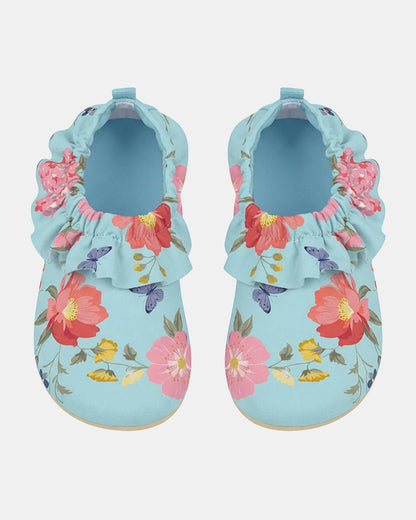 Swim Water Shoes Twinkle Aqua Garden UPF 50+