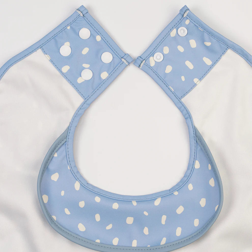 Sleeveless Bib - Indigo Spot