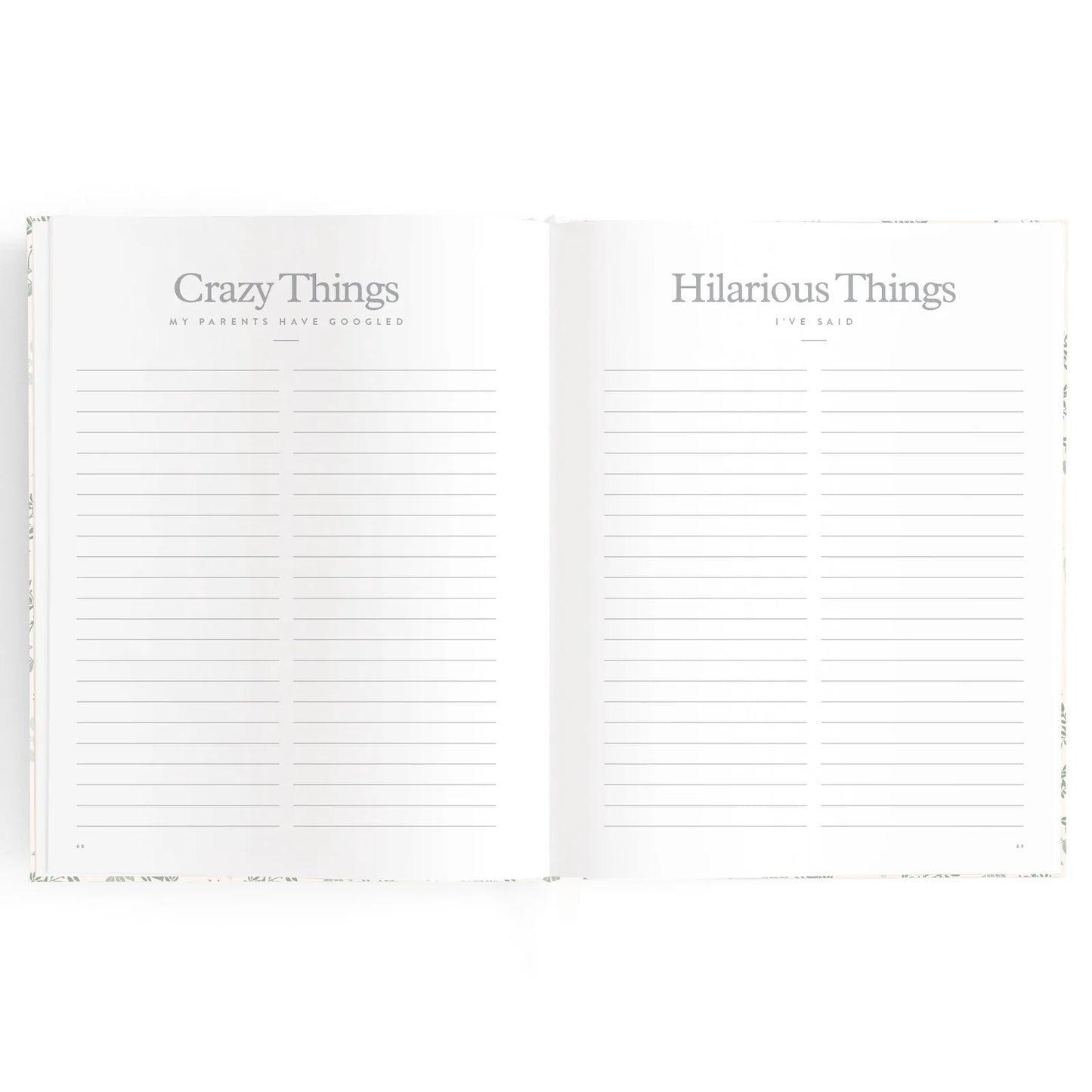Baby Journal 3rd Edition - Cypress