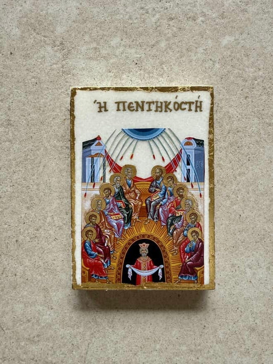 Holy Petecost – White Marble