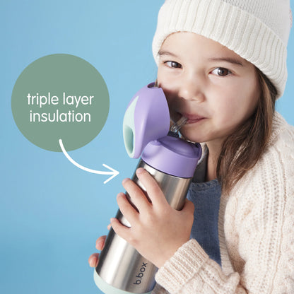 Insulated Drink Bottle 500ml - Midnight